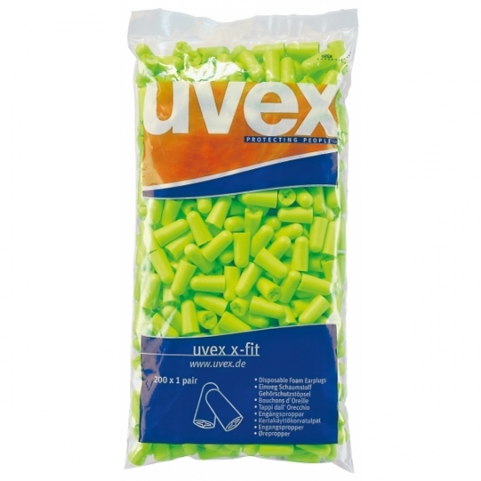 2112.003 Uvex X-Fit Refill Kulak Tıkacı (Paket=200 Çift) 2112.003 Uvex X-Fit Refill Kulak Tıkacı (Paket=200 Çift)