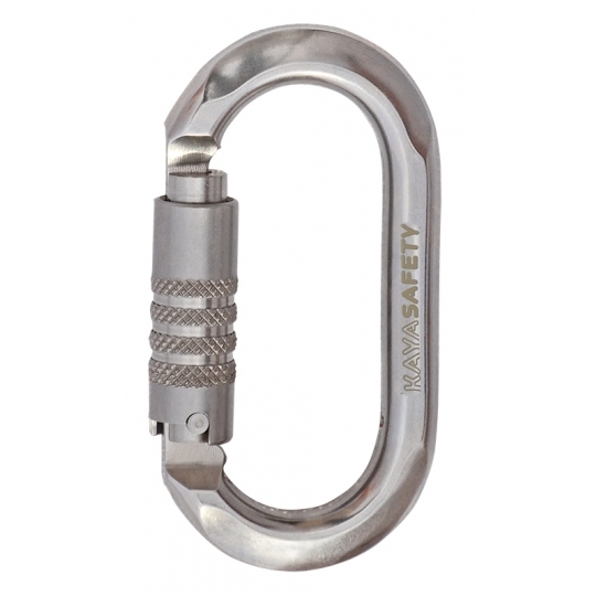 Kaya Safety K-25/3A Oval Çelik Karabina (Keylock) Kaya Safety K-25/3A Oval Çelik Karabina (Keylock)