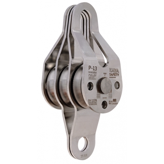 Kaya Safety P-13 Üçlü Paslanmaz Çelik Makara Kaya Safety P-13 Üçlü Paslanmaz Çelik Makara