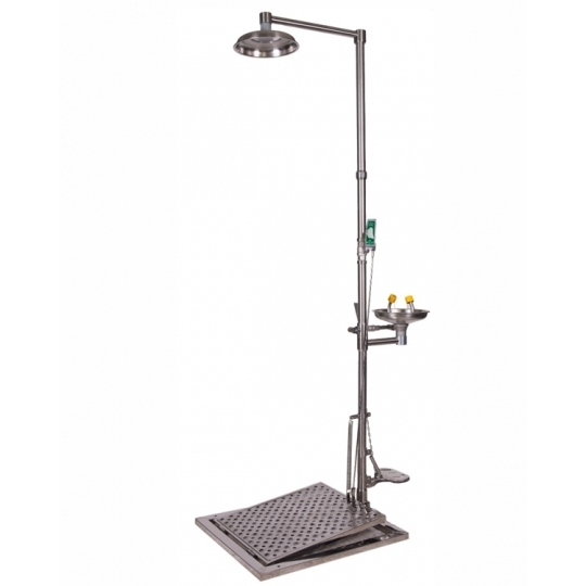 Kombine Duş, Boy Tipi, Platform ve Ayak Kumandalı Kombine Duş, Boy Tipi, Platform ve Ayak Kumandalı