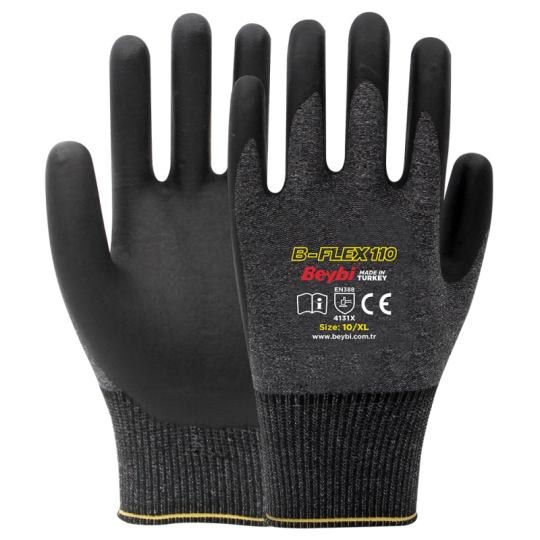 Beybi B-Flex 110 Likralı Nitril Eldiven Beybi B-Flex 110 Likralı Nitril Eldiven