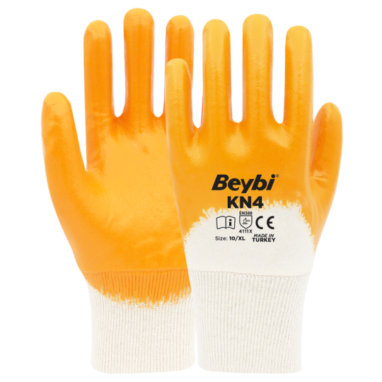 Beybi KN4 Pamuk Nitril Eldiven Beybi KN4 Pamuk Nitril Eldiven