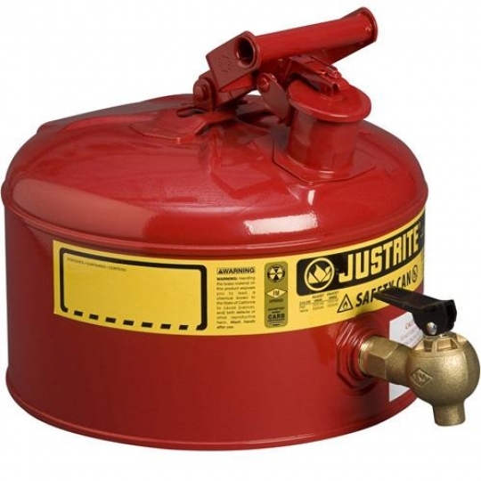 7225140 Justrite Musluklu 9,5 Litre Emniyetli Kap 7225140 Justrite Musluklu 9,5 Litre Emniyetli Kap