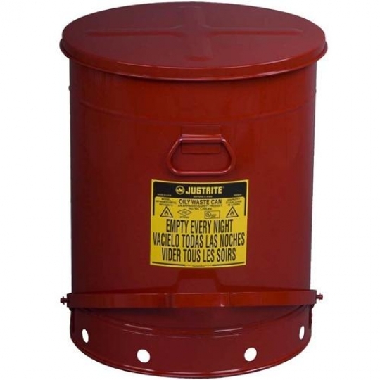 Justrite 09700 80 Litre Pedallı Atık Çöp Kovası Justrite 09700 80 Litre Pedallı Atık Çöp Kovası