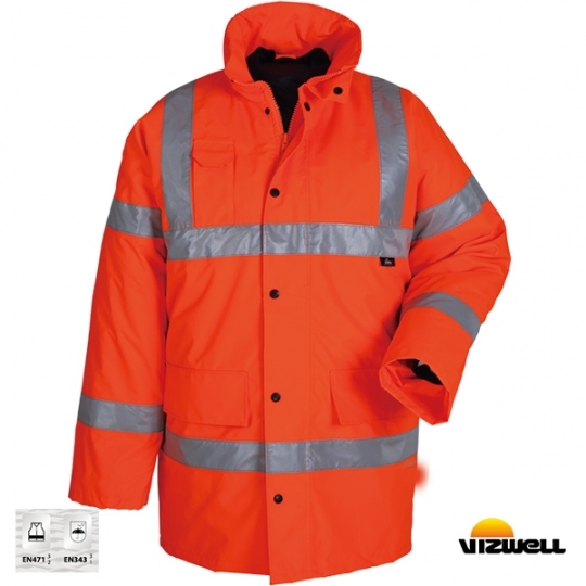 Vizwell™ 300 D Oxford Reflektörlü İçi Kapitoneli Parka – VWJK01 Vizwell™ 300 D Oxford Reflektörlü İçi Kapitoneli Parka – VWJK01