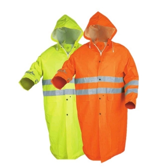 Izrasa™ PVC 32 MM Astarlı Reflektörlü Yağmurluk – NM05 Izrasa™ PVC 32 MM Astarlı Reflektörlü Yağmurluk – NM05